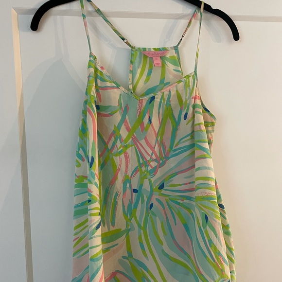 Lilly Pulitzer Tops - EUC Lilly Pulitzer Silk Tank Top